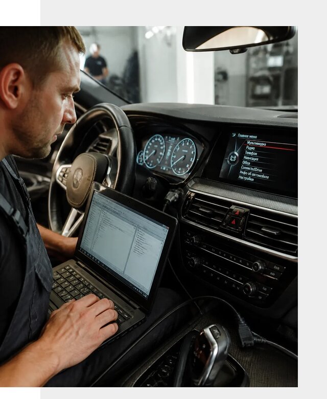 Русификация приборной панели BMW для авто в Беслане от компании