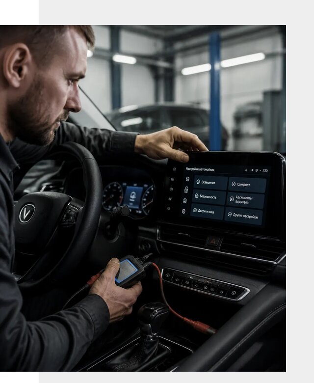 Русификация Changan CS55 и мультимедиа под ключ в Беслане