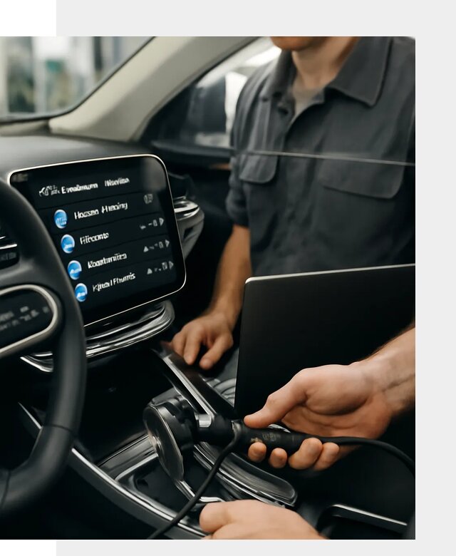Установка приложений Geely для мультимедиа автомобиля в Беслане