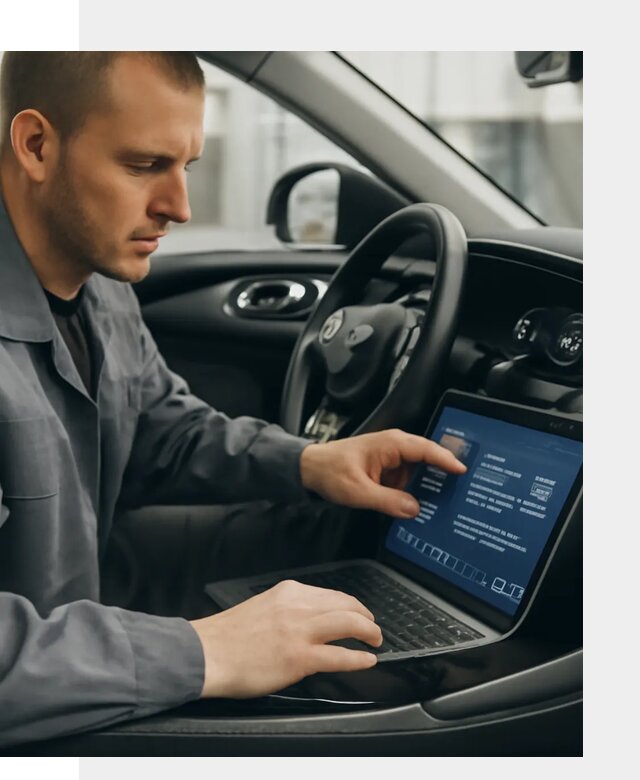 Русификация приборной панели автомобиля Lynk Co в Беслане
