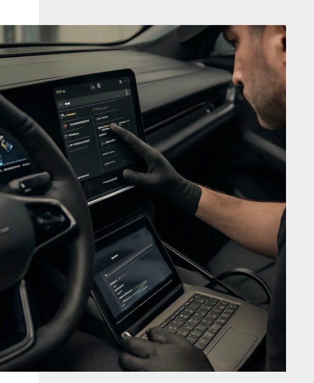Русификация приборной панели Rising автомобиля в Беслане