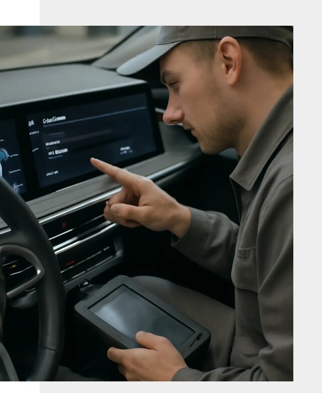 Русификация приборной панели автомобиля Voyah в Беслане