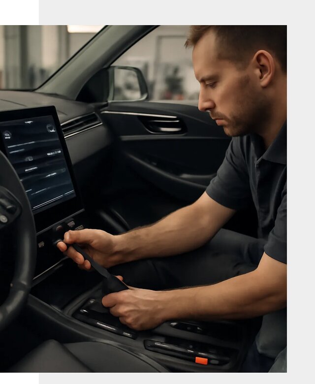 Восстановление автомобиля после русификации в Беслане