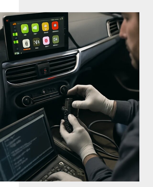Активация Apple CarPlay в Беслане для штатной мультимедиа