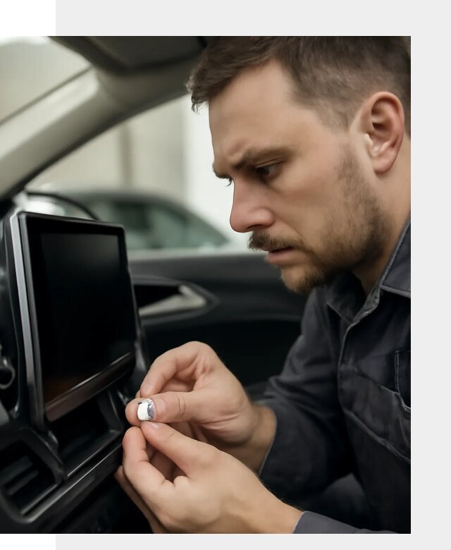 Установка SIM карты в авто для мультимедиа в Беслане