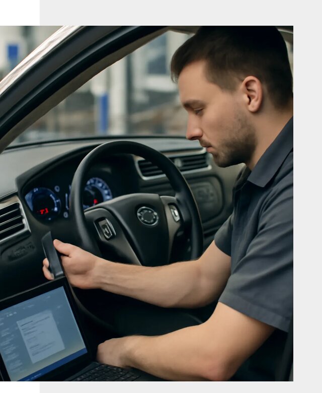 Русификация приборной панели Nissan для авто в Беслане